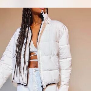 White Puffer Jacket